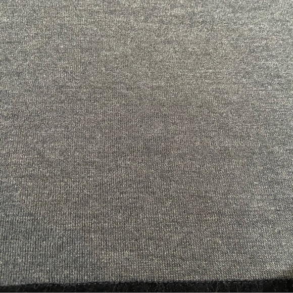 Soft Surroundings Runway Tunic Sweater Plus Size 3X Gray Wool Black Velvet Trim - Picture 5 of 9